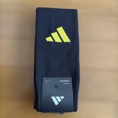 サッカーソックス黒　25〜27センチ 値下げ対応します‼️期間限定‼️のサムネイル