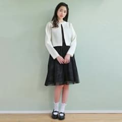 ポンポネット ジュニア フォーマルワンピース 卒服 セットアップのサムネイル