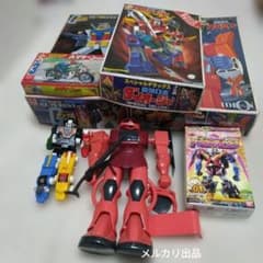 欠損欠品】昭和ガンダム・イデオン・ダイオージャ・ゴライオン