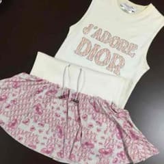 Dior♡ピンクトロッター スカート ひらミニ ディオール 正規品のサムネイル