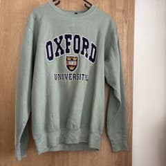 Oxford University グリーンスウェット Lサイズ - メルカリ