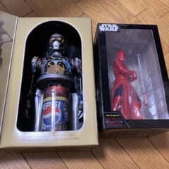 스타 워즈 마지막 제다이 피규어 & C-3PO 페트병 캡