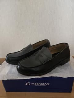 MOONSTAR ローファー 黒 28cmEEEのサムネイル