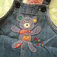 ミキハウス☆オーバーオール80のサムネイル