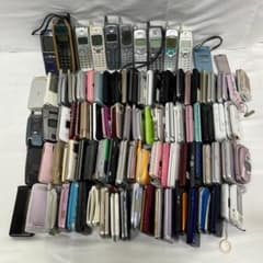 個◇ガラケー約85台まとめ売り ジャンク 携帯 部品取り 約10.0㎏02002