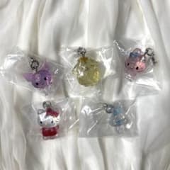 サンリオキャラクターズクリスタルめじるしアクセサリーコンプリート 全5種のサムネイル