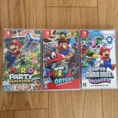 スーパーマリオワンダー・オデッセイ・マリオパーティースーパー