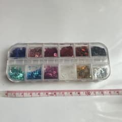 ハンドメイド用 アルファベット封入パーツ 12色セットのサムネイル