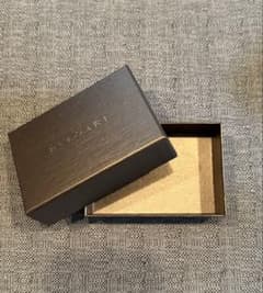 BULGARI ギフトボックス ダークブラウン ゴールドのサムネイル