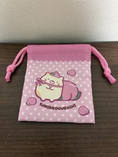 San-X Petit Drawstring Bag - Sumikko Gurashi Cat