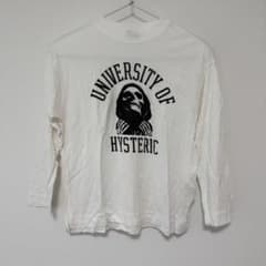 ぱ*！様 HYSTERIC GLAMOUR 長袖Tシャツ スカルプリント - メルカリ