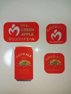 キリングッドエール✕Mrs. GREEN APPLE ステッカーセット　ミセスのサムネイル