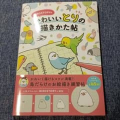 BIRDSTORYのかわいいとりの描きかた帖のサムネイル