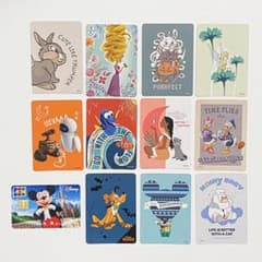 じゃんけんカード ディズニーストア ラプンツェル ベイマックス マリー