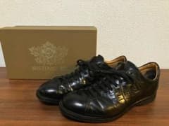 美品】 SHETLANDFOX/516F プレミアムレザースニーカー - メルカリ