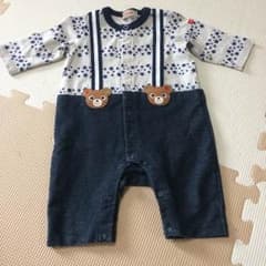 ミキハウス ロンパース 70のサムネイル