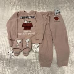 新品 ジェラートピケ スヌーピー PEANUTS ルームウェア 3点セットのサムネイル