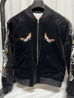 美品 メンズ スカジャン HYO-HYOスーベニアジャケット - メルカリ