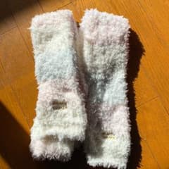 ジェラートピケ　膝上ルーム靴下のサムネイル