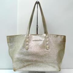 JIMMY CHOO トートバッグ ソフィア 星スタッズ シルバー - メルカリ