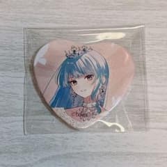 ホロライブ 星街すいせい ハート型缶バッジのサムネイル