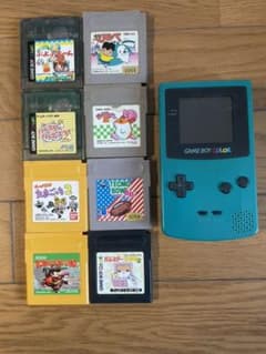 ゲームボーイカラー 本体とカセットのセットのサムネイル