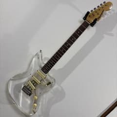 希少・ステージ映え】PhotoGenic アクリル クリアボディギター - メルカリ