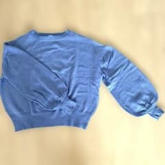 KBF ニット　パステルブルーのサムネイル