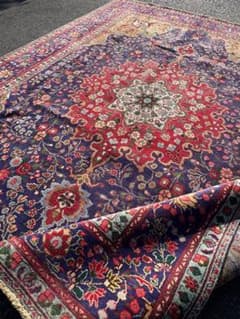 ペルシャカシャーン手織りラグ 242cm × 347cm - メルカリ