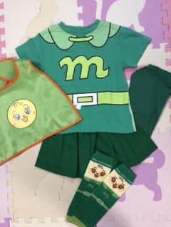 メロンパンナちゃん なりきりTシャツ マント セットのサムネイル