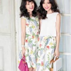 mama様専用 藤柄ワンピースのサムネイル