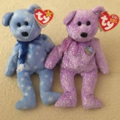 【ty】BEANIE BABIES♡10周年記念&クリスマスベアのサムネイル