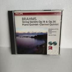 ブラームス　String Sextets & Piano Quintet 2CDのサムネイル
