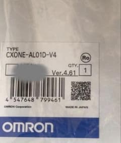 OMRON CXONE-AL01D-V4 バージョン4.61 OMRON CXONE-AL01D-V4 バージョン4.61 - メルカリ