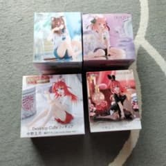 오등분의 신부 Desktop Cute 피규어 4종 세트