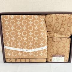 CELINE セリーヌ Cマカダム総柄 バスタオル フェイスタオル2枚 - メルカリ
