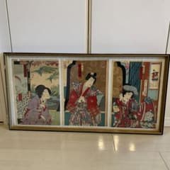 浮世絵　明治初期　アンティーク 75 浮世絵 明治初期 アンティーク 75 - メルカリ
