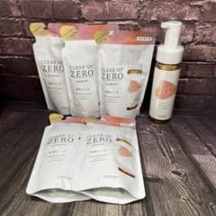 CLEAR UP ZERO ex. ボトル1点、詰め替え用1点 クリアアップゼロ ex. 詰め替え用＋専用ボトル 6点セット A1634K