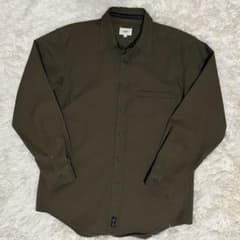 SOPH. ソフ シャツ L カーキ オリーブ 長袖 シンプル メンズのサムネイル
