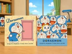 【ドラえもん】ステッカー2枚セットのサムネイル