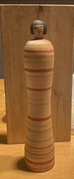 伝統こけし津軽系 今晃工人 こけし | Faites vos achats sur Mercari