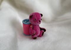 手作りミニチュアテディベアのサムネイル