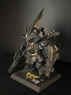 ガンダムコンバージ　黒いサザビー　リペイント ガンダムコンバージ 黒いサザビー リペイント - メルカリ
