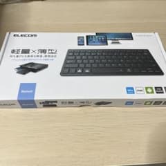 ELECOM 軽量薄型ワイヤレス　キーボード　bluetoothのサムネイル