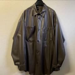 N.HOOLYWOOD 21SS フェイクレザー 長袖シャツ/ S タグ付　専用のサムネイル