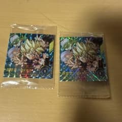 ドラゴンボール 超戦士シールウエハース超 孫悟空 超元気玉 CGR 2枚セットのサムネイル