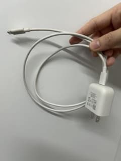 USB-C 電源アダプター ケーブル一体型 ホワイトのサムネイル
