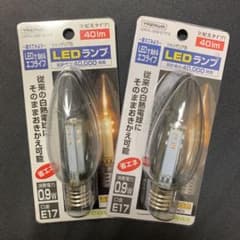 LEDランプ　シャンデリア型　E17のサムネイル