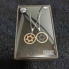 ペア ネックレス 六芒星のサムネイル