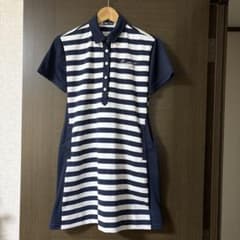 TIGORA GOLF レディース ボーダーワンピースのサムネイル